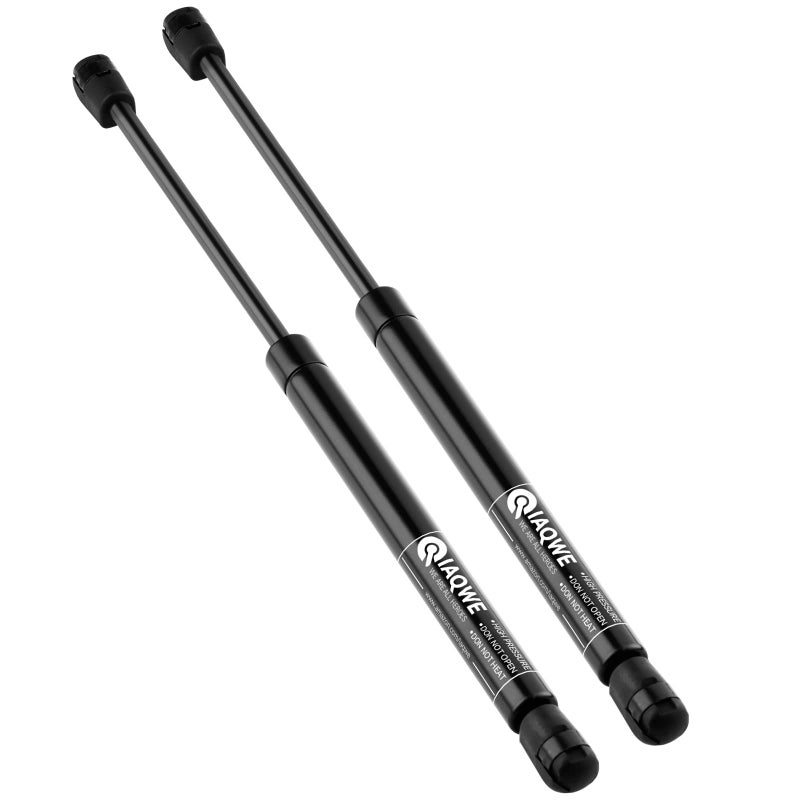 IAQWE C16-06389 14Inch 24Lb 156N Gas Struts for Weather Guard Tool Box & Replacement Shocks for Leer A.R.E Snugtop Truck Cap/Topper Camper Shell Rear Side Window/Door, 14" Gas Lift Springs, 2 PCS by IAQWE - Image 1